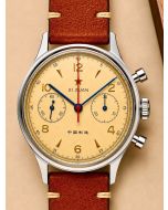 Red Star Seagull 1963 Chronograph 38mm, ST19, Sapphire, 3 straps
