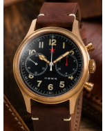 Red Star Seagull 1963 Bronze 40mm Chronograph