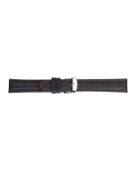 9010R Lederband mit roter Naht