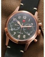 Red Star Seagull 1963 40mm Bronze Chronograph