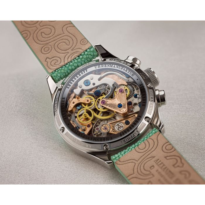 フェイジョア　アポロ/ 1030 AS.C01-1 Alexander Shorokhoff Avantgarde Chronograph Poljot 3133