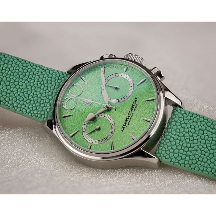 AS.C01-1 Alexander Shorokhoff Avantgarde Chronograph Poljot 3133