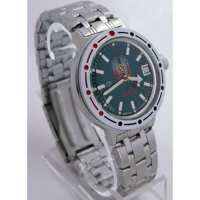 Montre Mécanique Vostok KGB Automatique étanche 200m - Modèle Commandant #2924 - Vintage Années 90