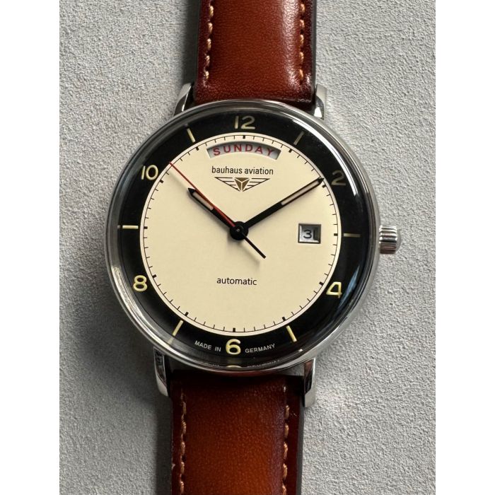 Junkers Bauhaus Automatik Uhren Bauhaus Stil 24622 2462-2 Bauhaus