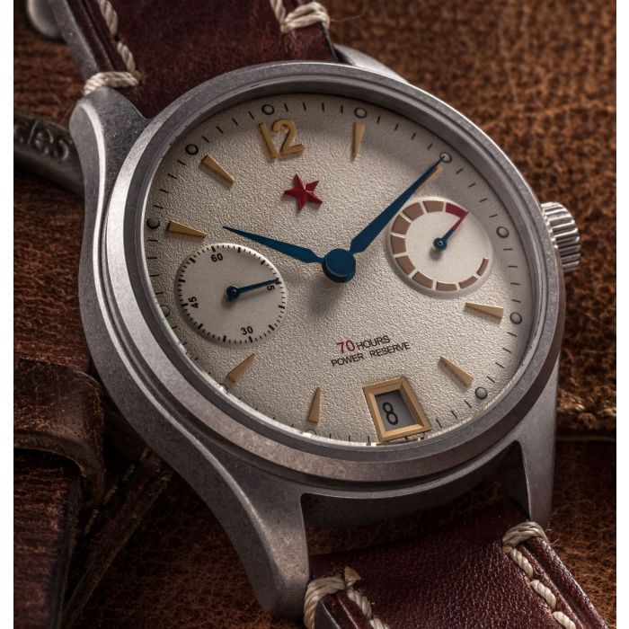 Mao Roter Stern SL 6601 Peacock Automatic SL6601 Red Star WEI REN MING FU WU Poljot 24