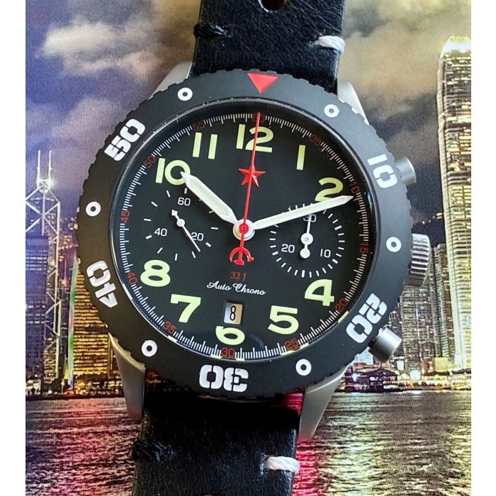 7756 C Roter Stern Automatik Chronograph SL 4617 Automatic Chrono