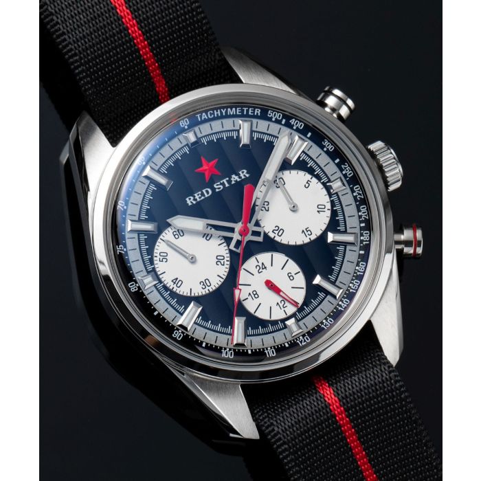 Red Star ST1903 Chronograph Seagull 1963 Chronograph 41 5mm Roter