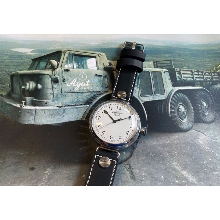 Agat Armbanduhr 49mm Vostok Handaufzug 2409 A Agat Armbanduhr 49mm