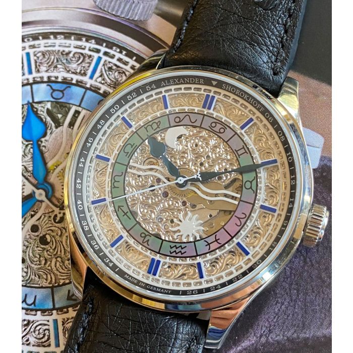 AS.C01-4 Alexander Shorokhoff Avantgarde Chronograph Poljot