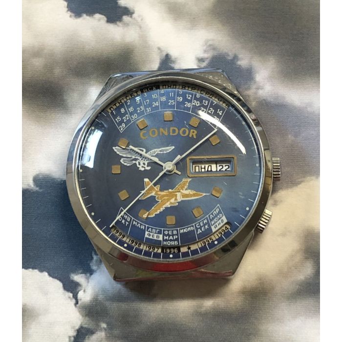 Raketa Russische Handaufzug Uhren Raketa Russische Kalender-Uhr