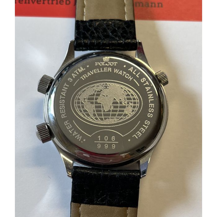 5216P Poljot Wecker Alarm Traveller Watch | Poljot 24