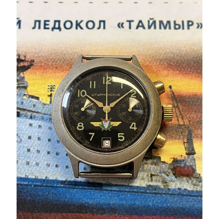 Poljot Chronograph with titanium alloy Poljot 24