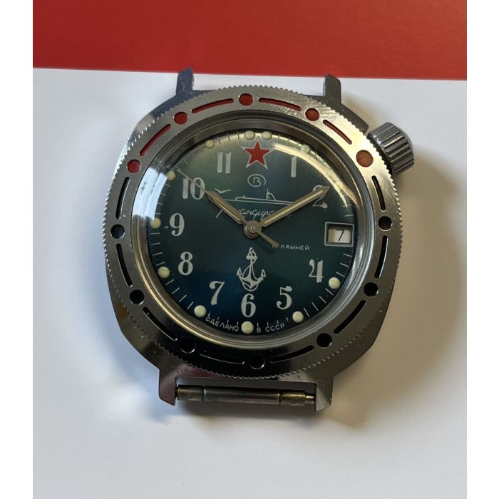 Vostok Maunal Winding Kaliber 2414 Poljot 24