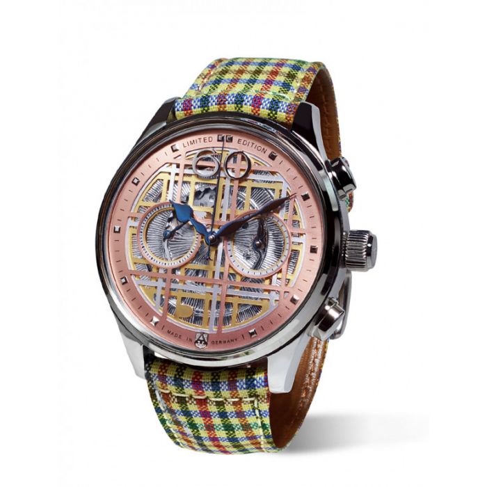 AS.C01-1 Alexander Shorokhoff Avantgarde Chronograph Poljot 3133