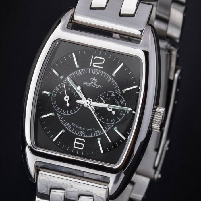 Poljot square watch hotsell