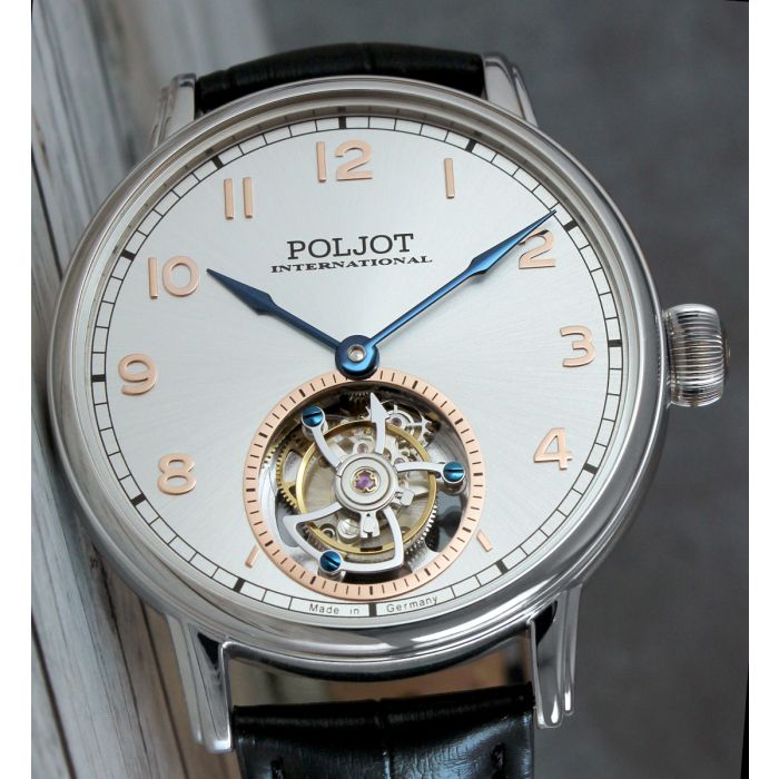 3400.T XVIII SS Poljot International Tourbillon PTS3400 Tourbillons Poljot International Poljot24 Tourbillon Breguet watch Poljot Poljot 24