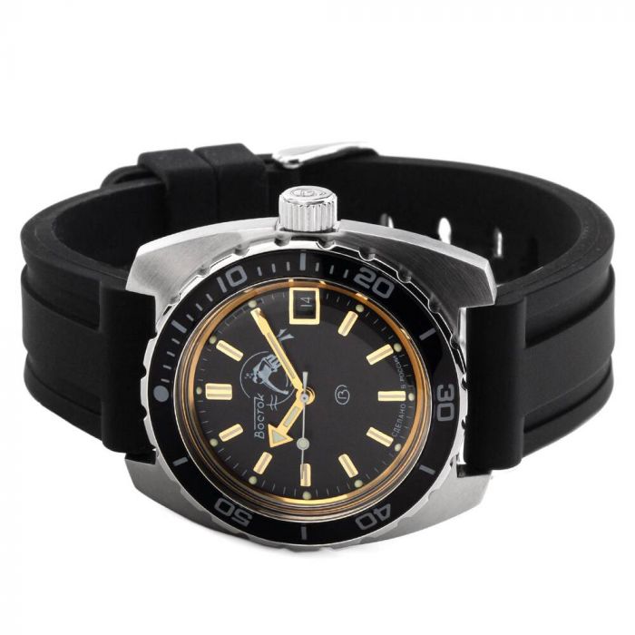 VOSTOK Vostok Amphibia Radio Room 2415/110750 Military Orologio - Foto 13