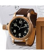 Agat Taucheruhr 46mm Bronze Krone links 750 Meter