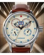 Red Star Kalender Automatik 45mm Seagull ST.2527