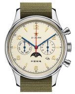 Red Star Seagull 1963 40mm Multi-calendar, 40mm , Sapphire, 2 straps 