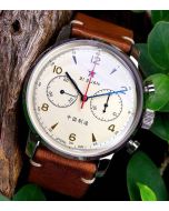 Seagull 1963 Chronograph 42mm Saphirglas - Bänder Special Deal