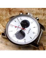 Seagull 1963 42mm PANDA Chronograph 42mm Saphir Bänder Special Deal