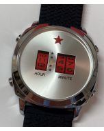 Red Star Drum Roller Watch 44mm