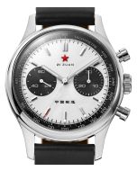 Red Star 1963 Air Force Chronograph Seagull ST19 40mm WHITE PANDA