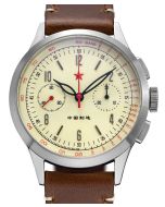40mm Red Star Airforce Classic Chronograph Seagull ST19, Saphir, 3 Bänder