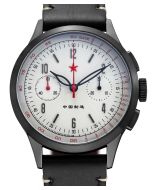 40mm Red Star Airforce Classic Chronograph Seagull ST19, Saphir, mit 3 Bändern