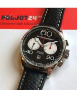 Alexander Shorokhoff Chronograph, gold plated Poljot 3133