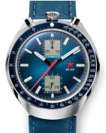 Red Star Bullhead Chronograph mit Leder und Metallband