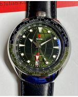 Red Star Bullhead GMT Automatic