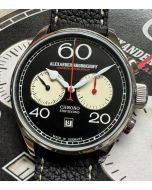 Alexander Shorokhoff Chronograph, dekoriertes Poljot 3133 - letzte Stücke!