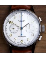 Strela Chronograph Civil 40mm Sapphire - back on stock again!
