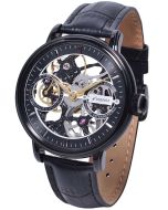 Poljot International BLACK Skeleton Nicolai II / Letztes Exemplar 