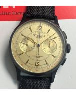 Strela BLACK Chronograph 42mm Tribute Poljot 3133 - verziert!